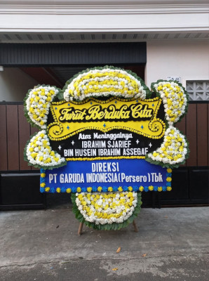 Papan Bunga Duka di Pamulihan