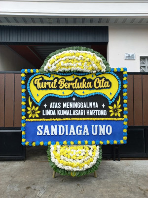 Papan Bunga Duka di Pamulihan