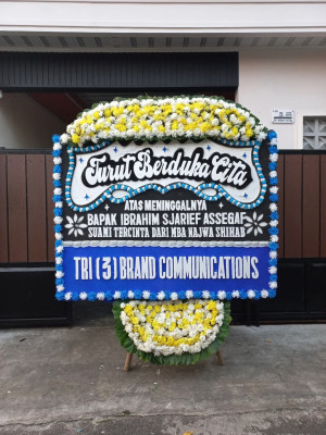 Papan Bunga Duka di Pamulihan